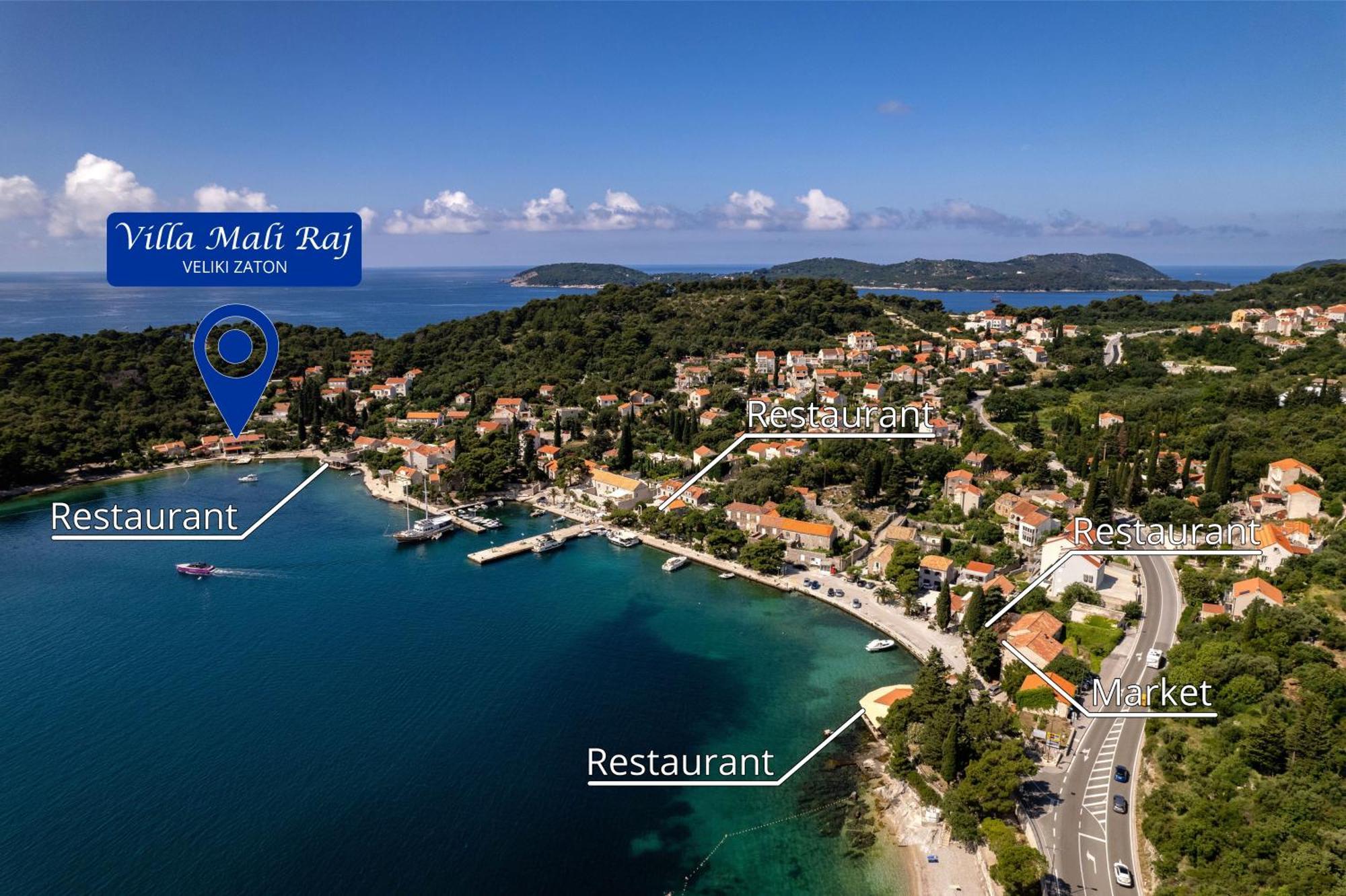 Villa Mali Raj Zaton Kültér fotó